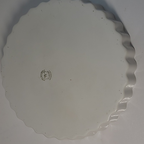 Vintage Royal worcester evesham gold trim pie plate - Picture 4 of 8